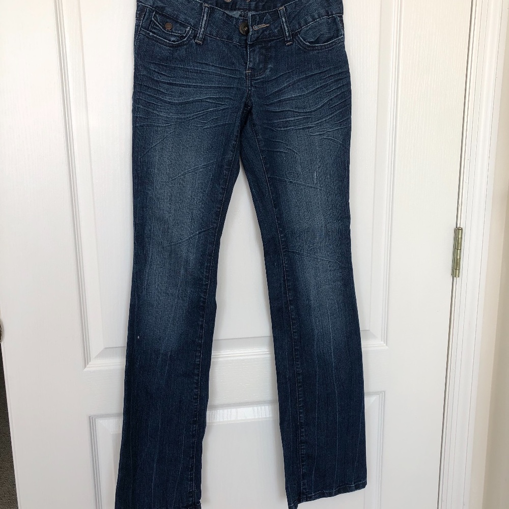 Guess boot cut long 25" jeans